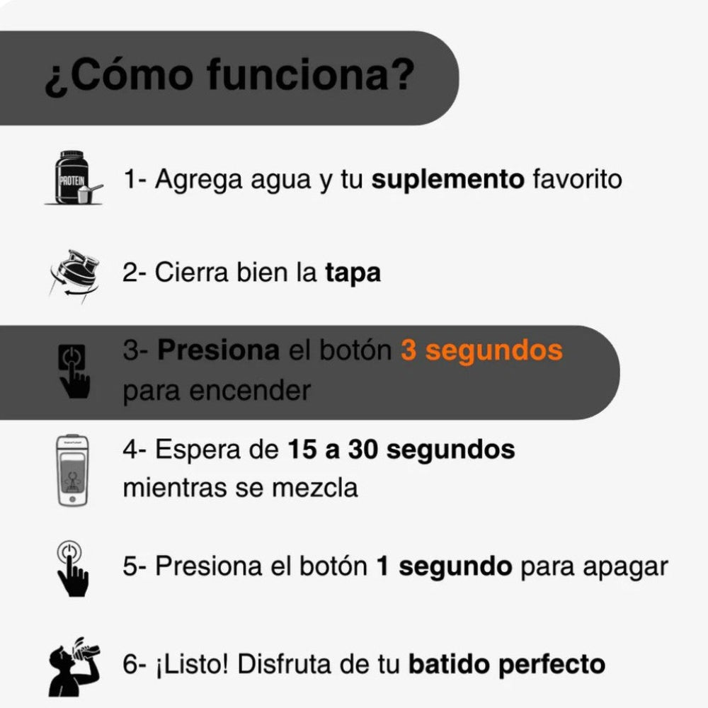 YessMove ShakePro: Mezcla perfecta en segundos, sin esfuerzo